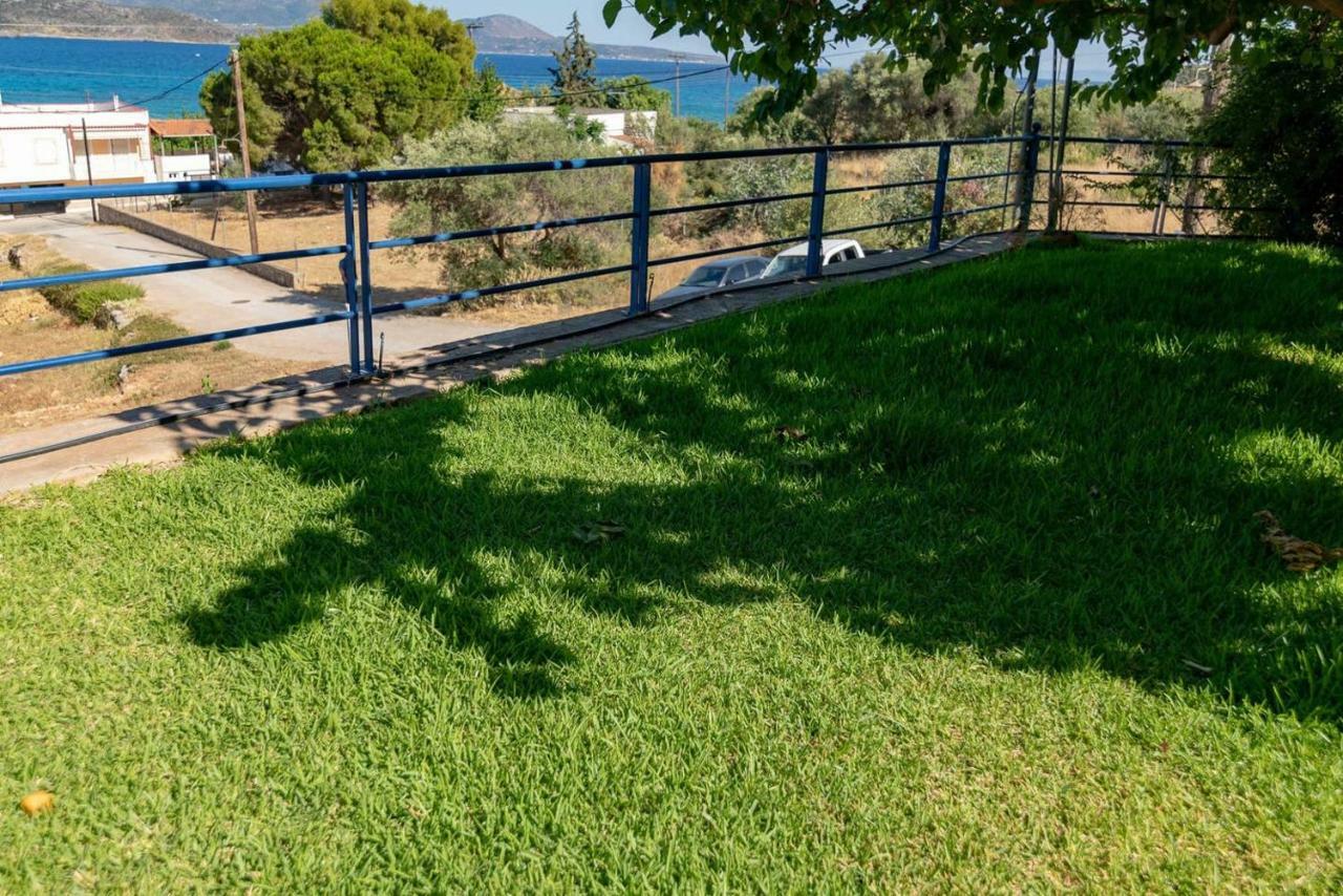 Seaview Flat Steps To The Beach Karavostasi  Exterior photo